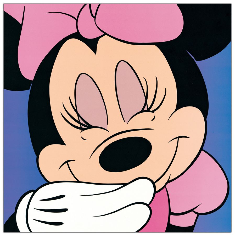 Disney - Minnie Mouse, Decorative MDF Panel (48x48cm)