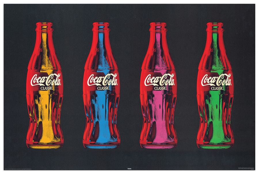 Null - Coca-Cola, Decorative MDF Panel (60x90cm)