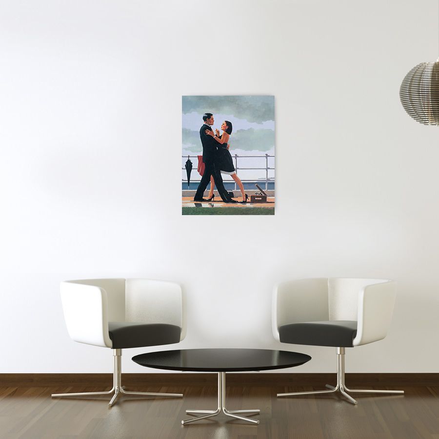Vettriano - Anniversary Walz, Decorative MDF Panel (44x57cm)