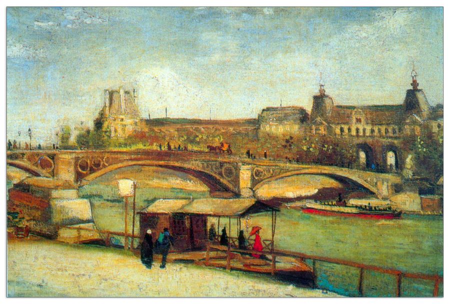 Van Gogh Vincent - Bologne, Decorative MDF Panel (90x60cm)