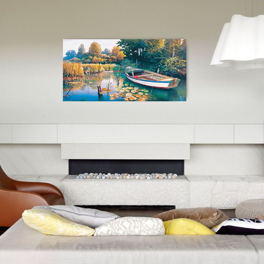 Galasso - L'Oasi del Pensiero, Decorative MDF Panel (100x50cm)