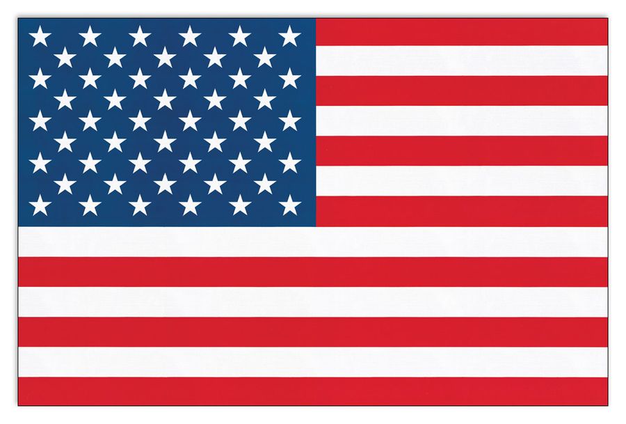 Wyndham Boulter - Stars And Stripes, Decorative MDF Panel (175x115cm)