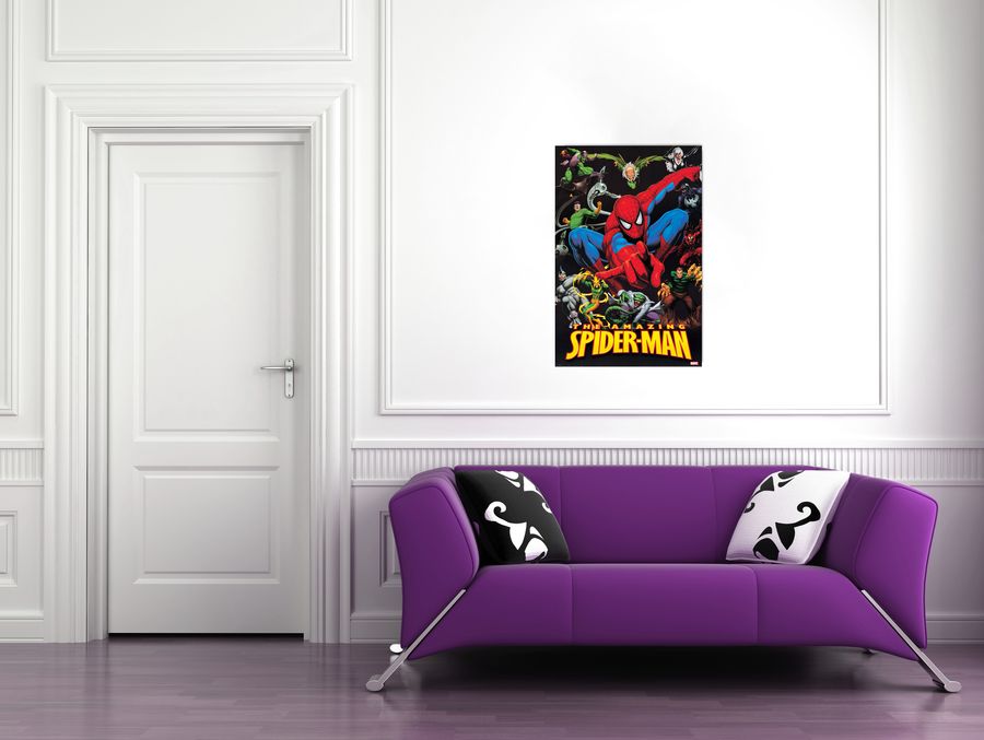 Null - The Amazing Spiderman, Decorative MDF Panel (60x90cm)