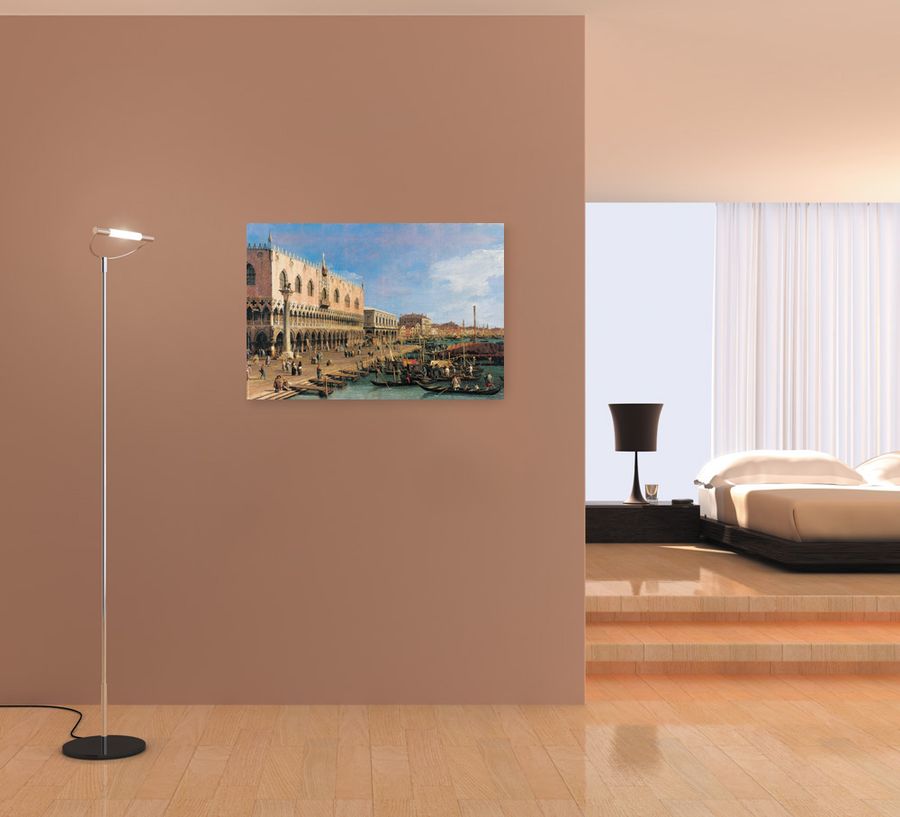 Canaletto - Canal Grande, Decorative MDF Panel (80x55cm)