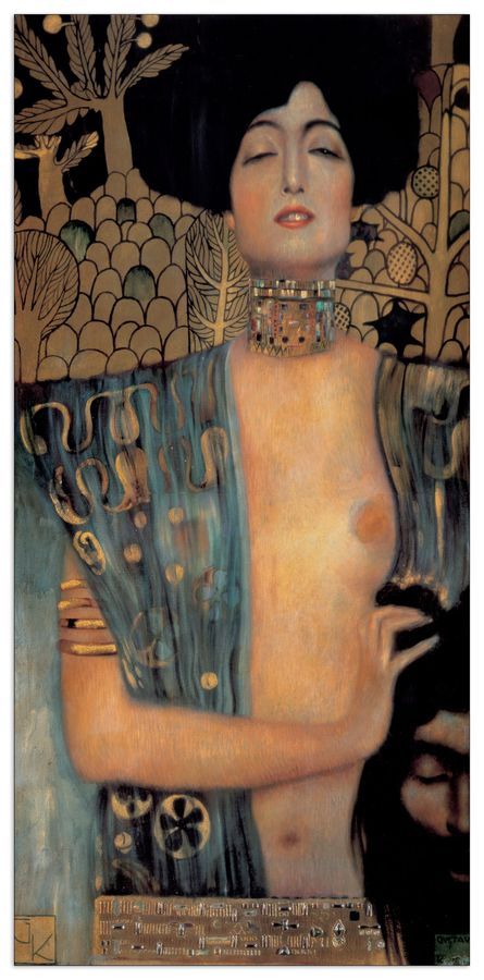 Klimt - Judith II, Decorative MDF Panel (67x140cm)