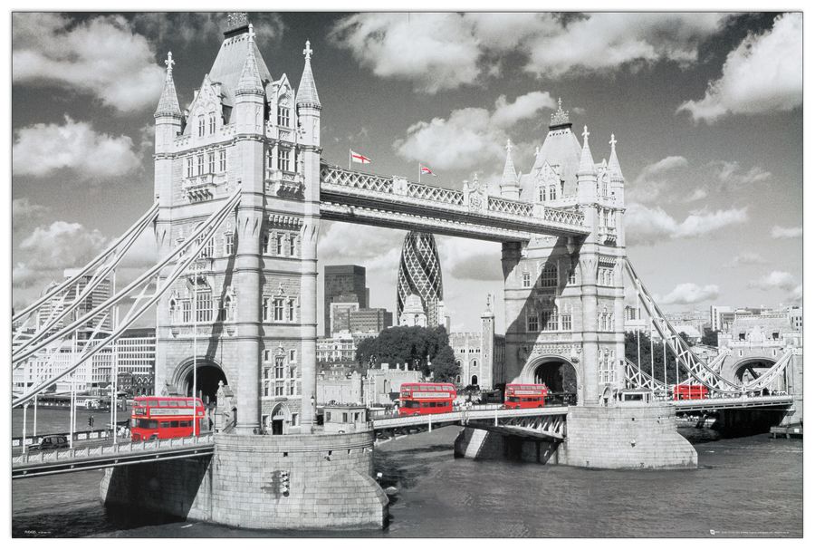 Null - London Bridge, Decorative MDF Panel (90x60cm)
