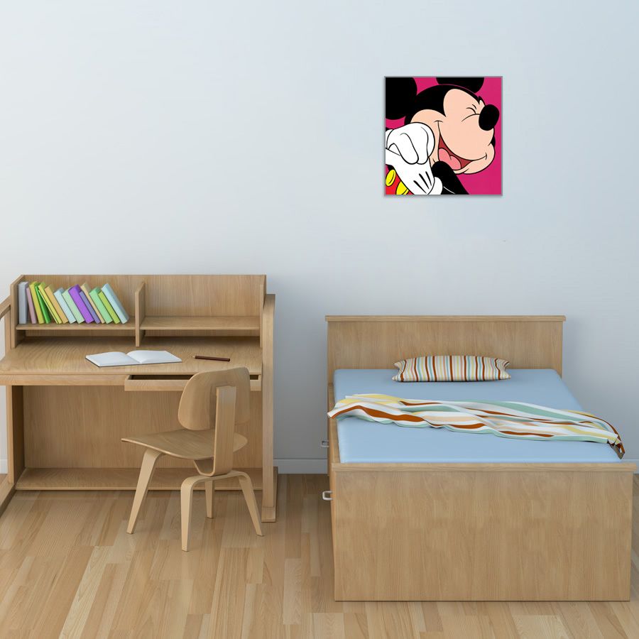 Disney - Mickey, Decorative MDF Panel (48x48cm)