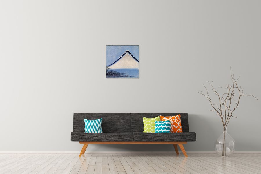 Hokusai Katsushika  - Mount Fuji [2], Decorative MDF Panel (30x30cm)