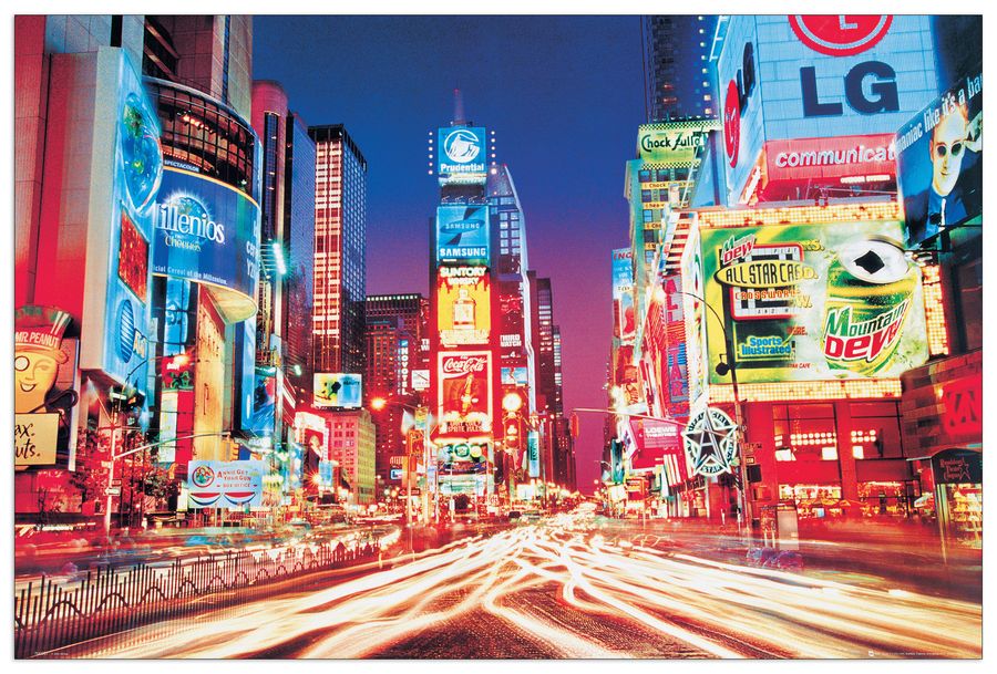 Null - USA, Advertising, Decorative MDF Panel (90x60cm)