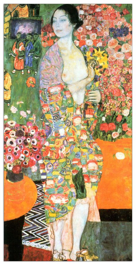 Klimt Gustav - The dancer, Decorative MDF Panel (50x100cm)