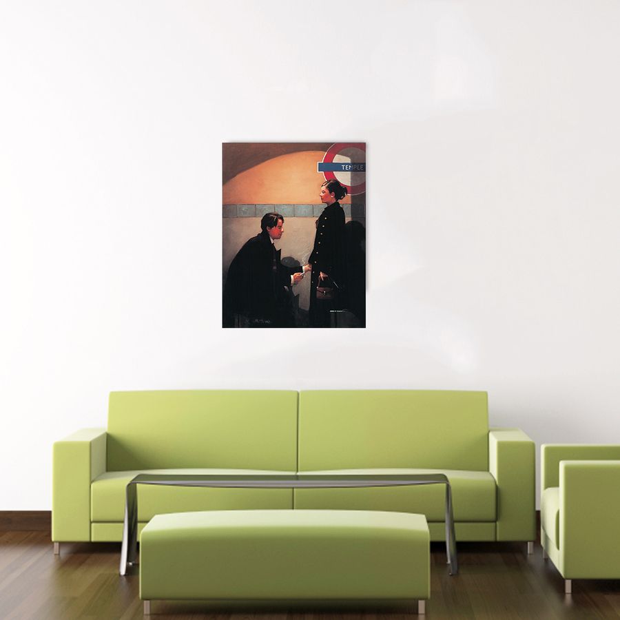 Vettriano - The Runaways, Decorative MDF Panel (48x62cm)