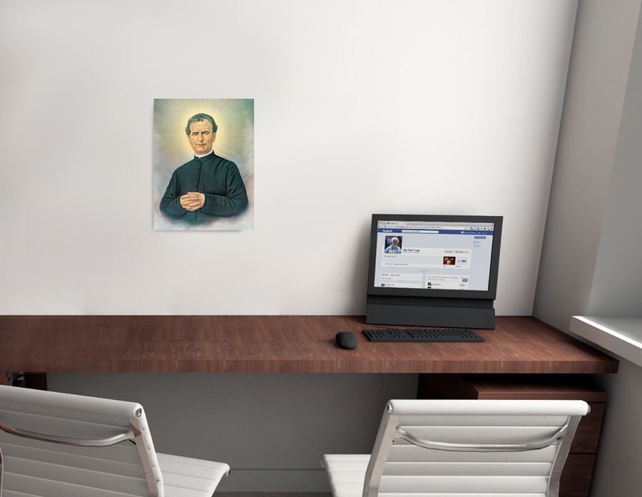 Null - Don Bosco, Decorative MDF Panel (30x40cm)