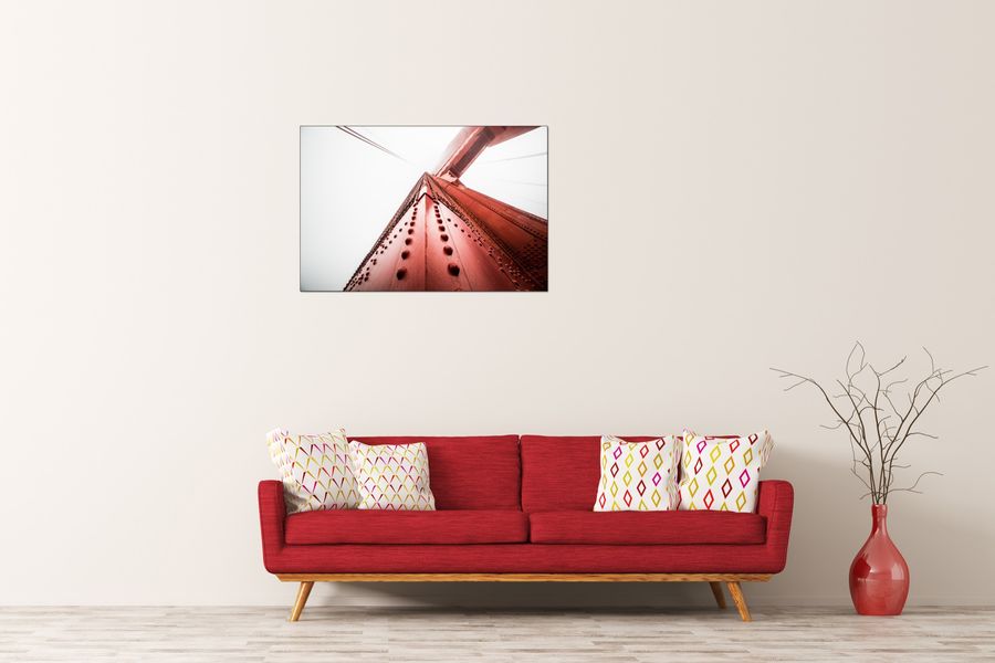 Pillar of Golden Gate, Decorative MDF Panel (90x60cm)