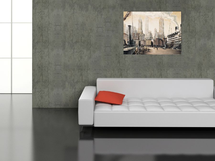 Daniels - To the Chrysler Building, Decorative MDF Panel (80x60cm)