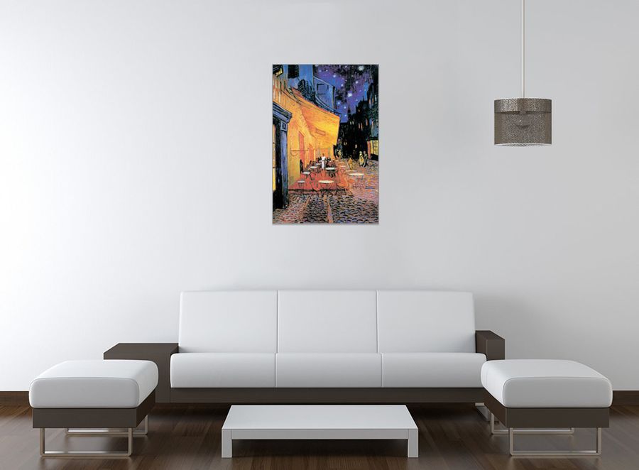 Van Gogh - Le Café de nuit, Decorative MDF Panel (60x90cm)