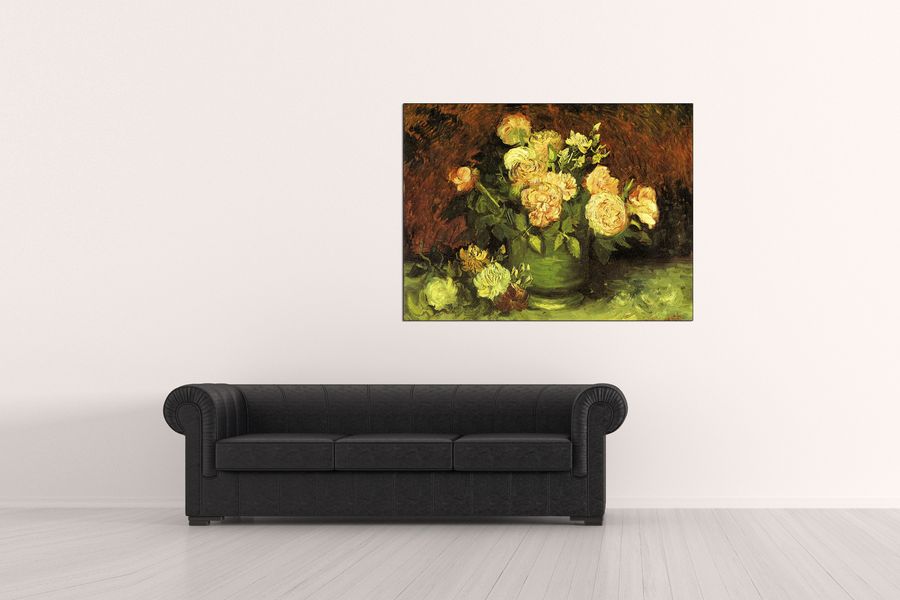 Van Gogh Vincent - Roses, Decorative MDF Panel (120x90cm)