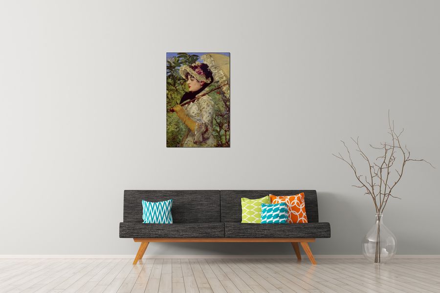 Manet Édouard - Jeanne , Decorative MDF Panel (60x90cm)