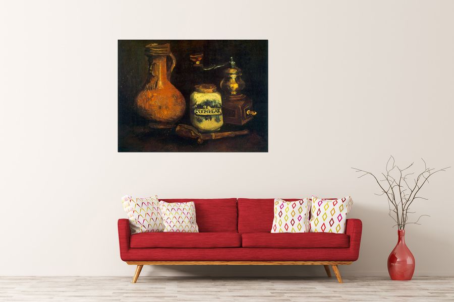 Van Gogh Vincent - Coffee Mill, Decorative MDF Panel (120x90cm)