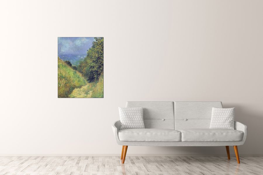 Monet Claude - Pourville II, Decorative MDF Panel (60x80cm)