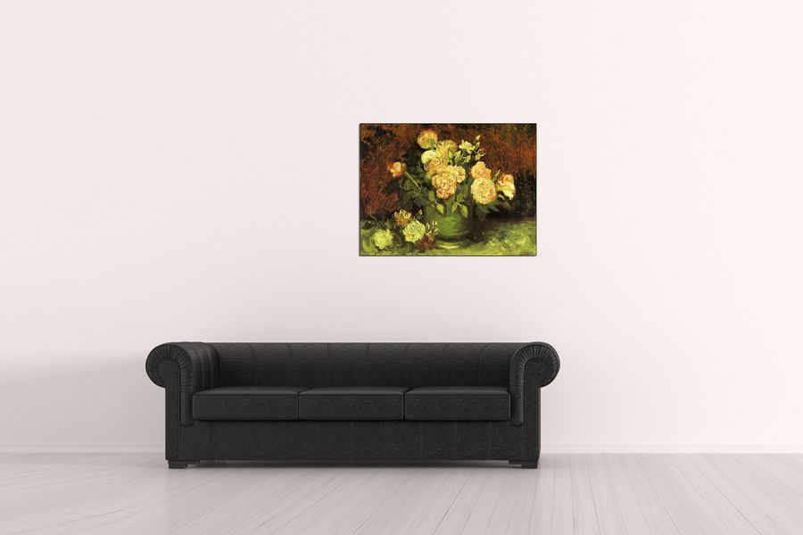 Van Gogh Vincent - Roses, Decorative MDF Panel (80x60cm)