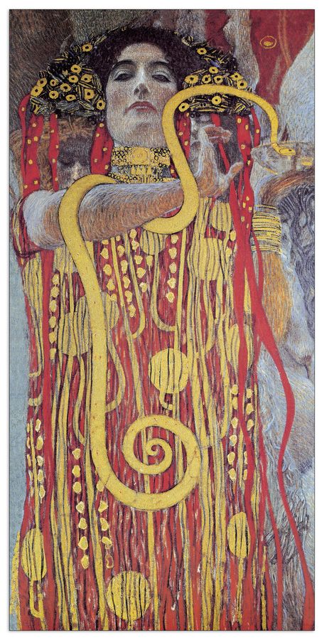 artopweb Klimt - Hygieia Decorative MDF Panel (70x140cm)