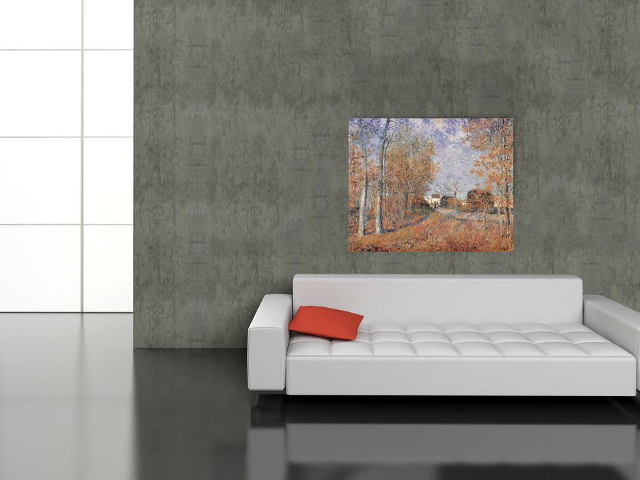 Sisley - Un Coin De Bois Aux Sablons, Decorative MDF Panel (140x98cm)