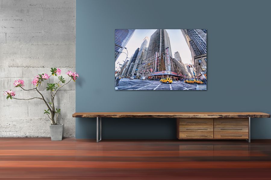 Feldmann - Radio city music hall, Decorative MDF Panel (120x80cm)