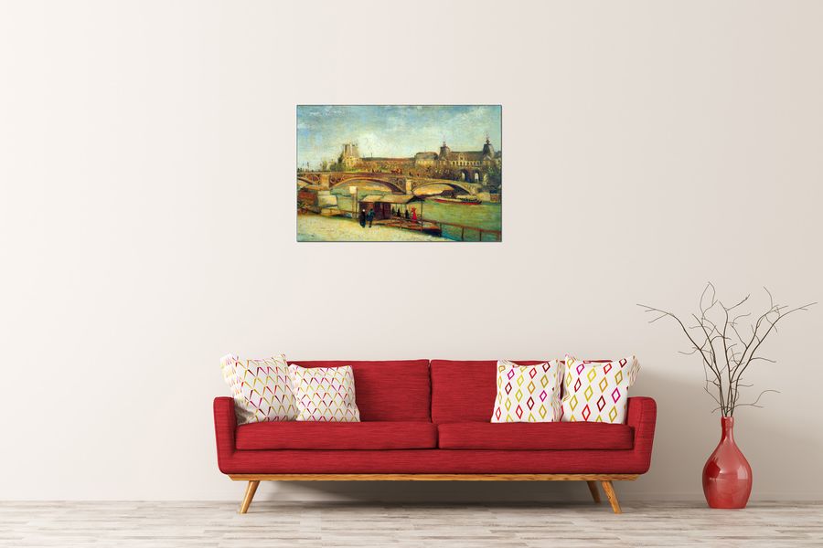 Van Gogh Vincent - Bologne, Decorative MDF Panel (90x60cm)