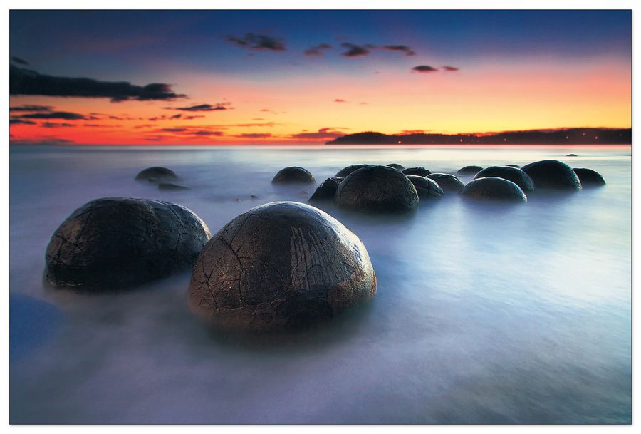 Moeraki - Boulders, Decorative MDF Panel (90x60cm)