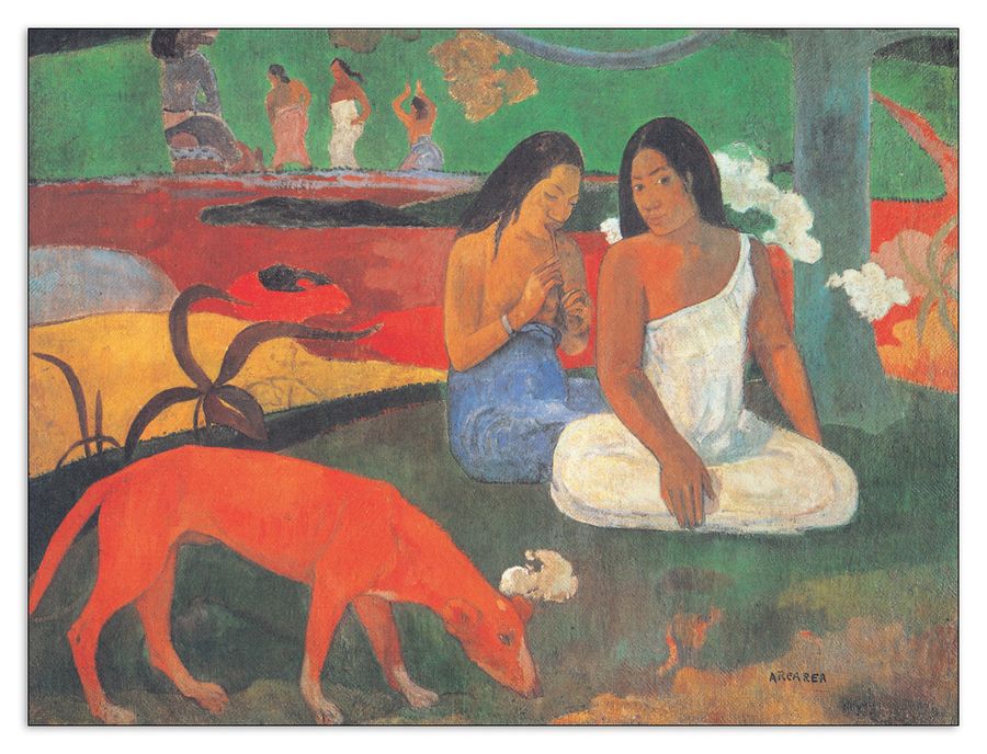 Gauguin - Arearea, Decorative MDF Panel (80x60cm)