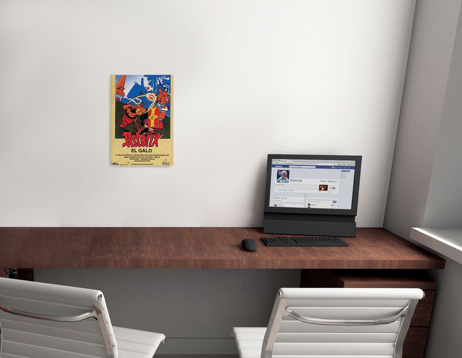 Filmax - Asterix El Galo, Decorative MDF Panel (26x38cm)
