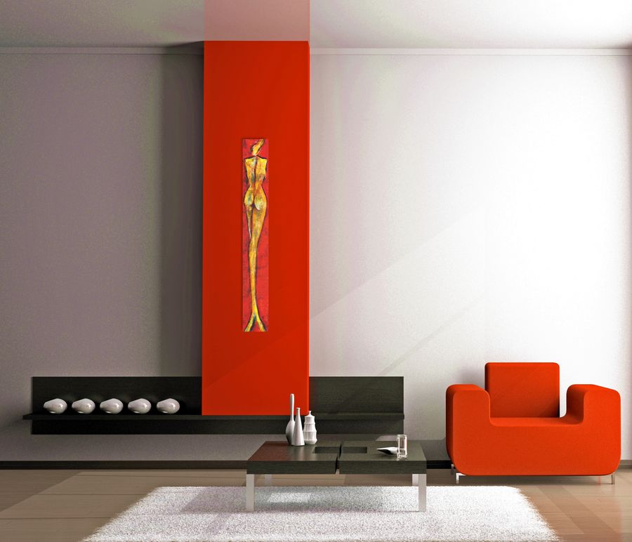 Ruzicka - Elektra, Decorative MDF Panel (18x131cm)