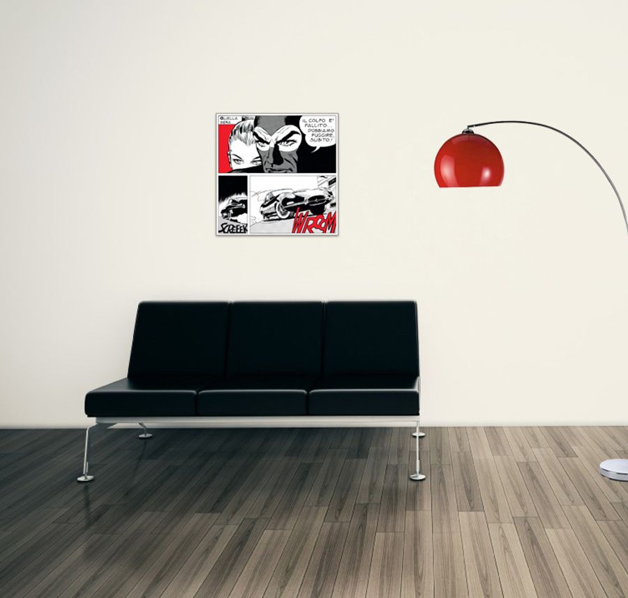 Astorina - Il colpo è fallito!, Decorative MDF Panel (50x50cm)